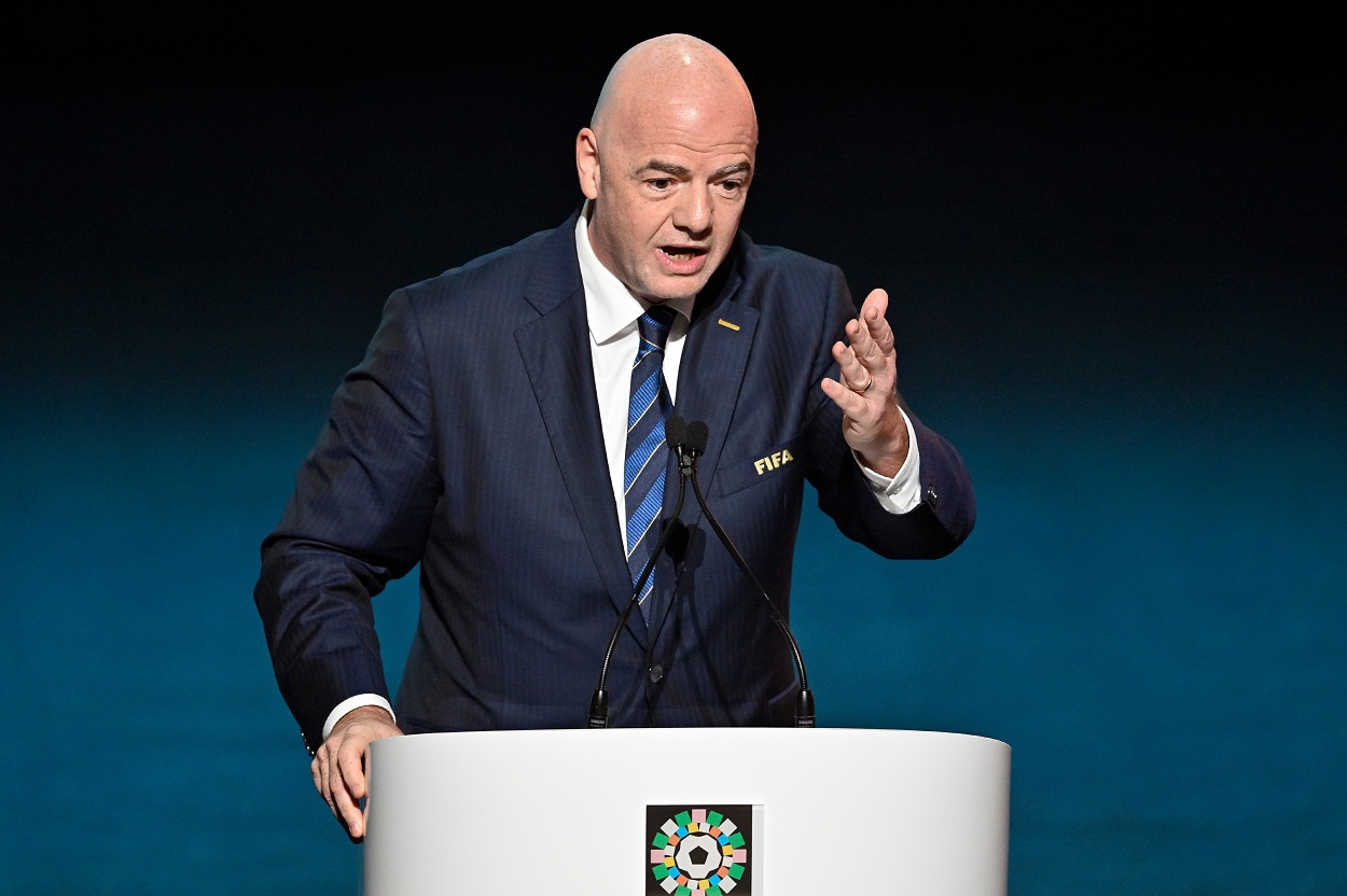 El presidente de la FIFA; Gianni Infantino. EP.