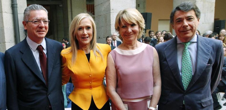 Gallardón, Aguirre, González y Cifuentes