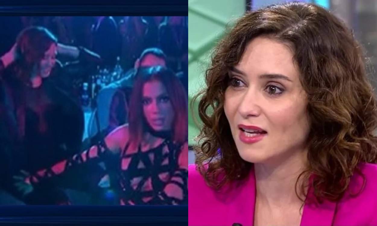 Isabel Díaz Ayuso habla del perreo de Anitta. Elaboración propia