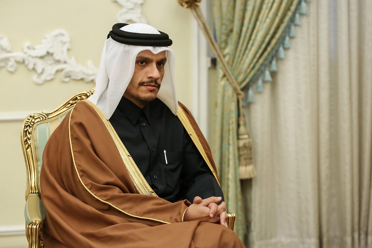 El ministro de Exteriores de Qatar, Mohammed bin Abdulrahman al Thani, en una imagen de archivo. EP.