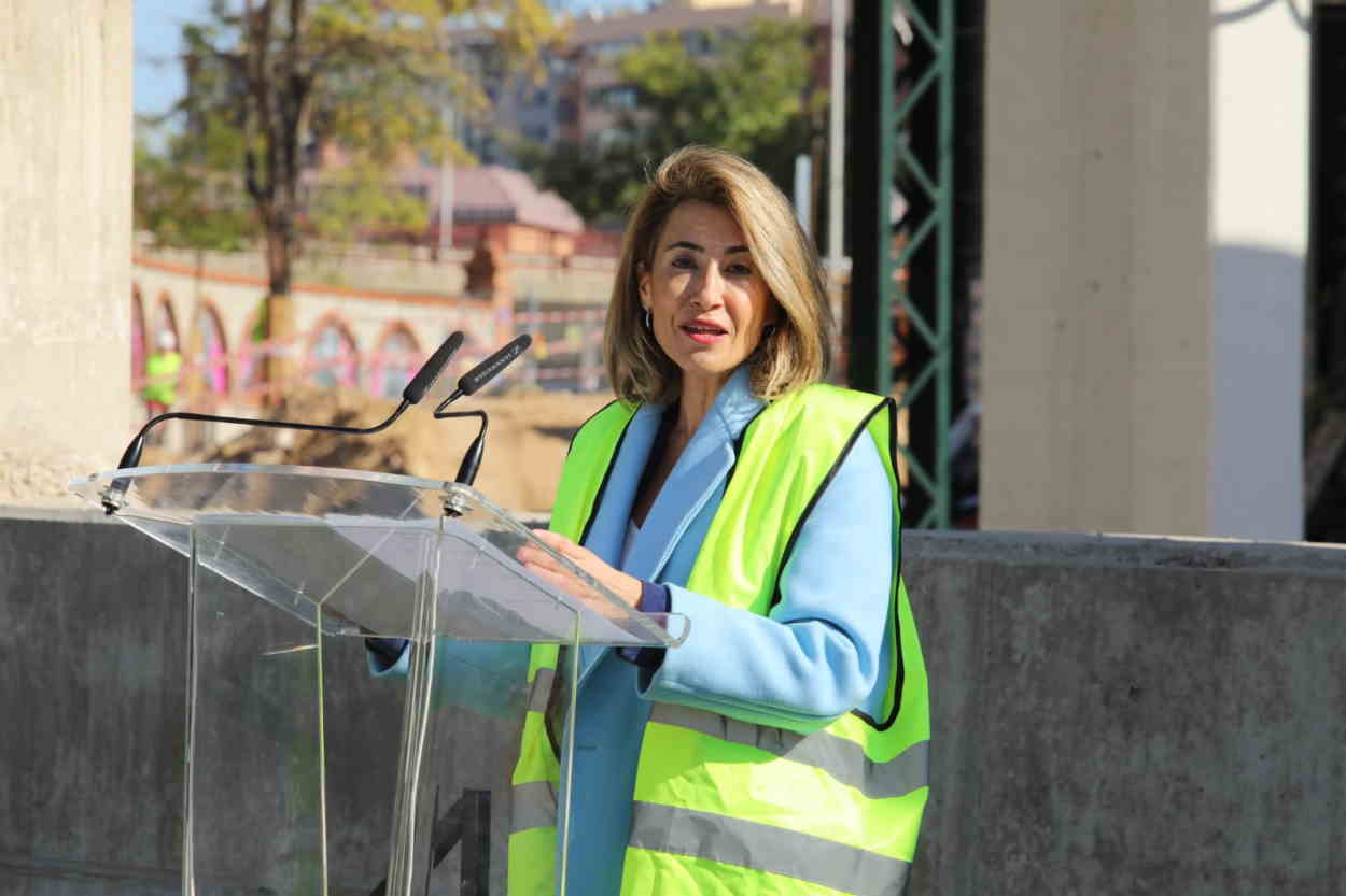 Raquel Sánchez, ministra de Transportes, Movilidad y Agenda Urbana