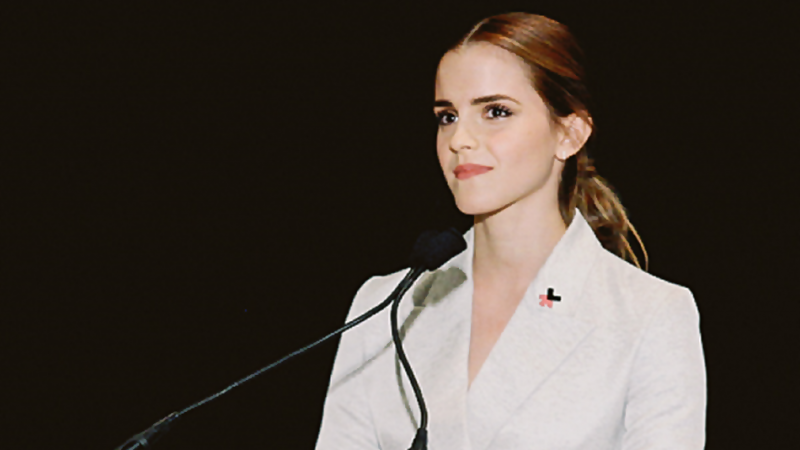 La actriz Emma Watson es la cabeza visible del programa Her for She de Naciones Unidas. La actriz Emma Watson es la cabeza visible del programa Her for She de Naciones Unidas.