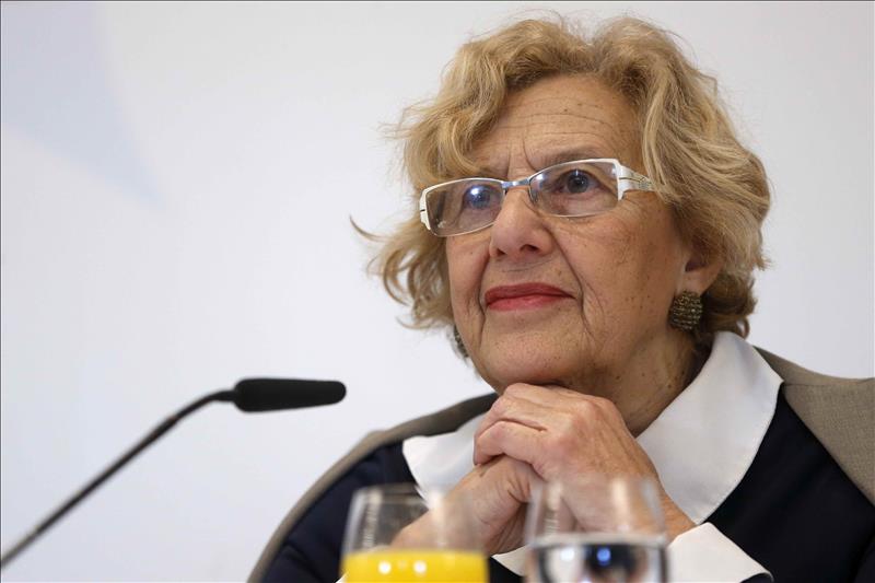 La alcaldesa de Madrid, Manuela Carmena