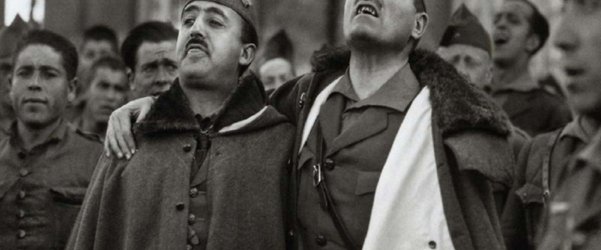 Francomussolini Rafles Millán-Astray: fascista, amigo de Franco y admirador de Hitler y Mussolini