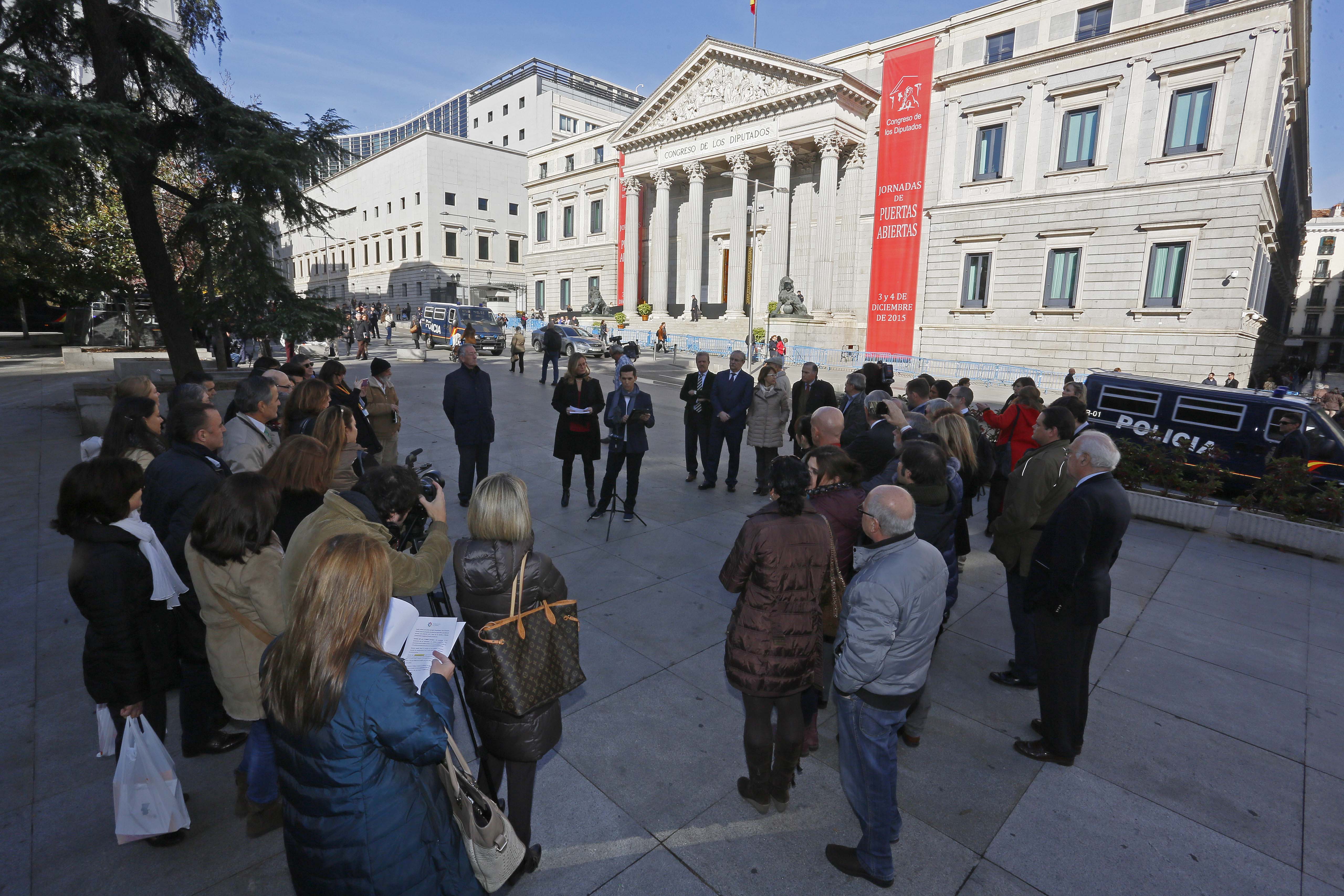 Acto de SCD frente al Congreso - SCD