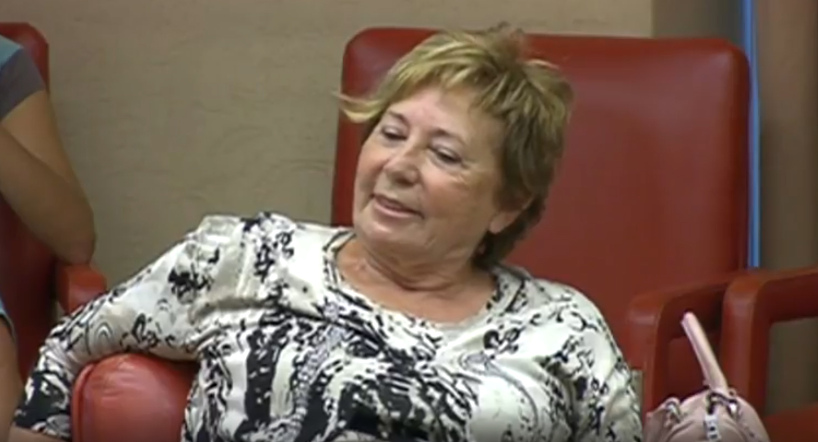 Celia Villalobos, en la comisión de Empleo y Seguridad Social, en el Congreso de los Diputaados