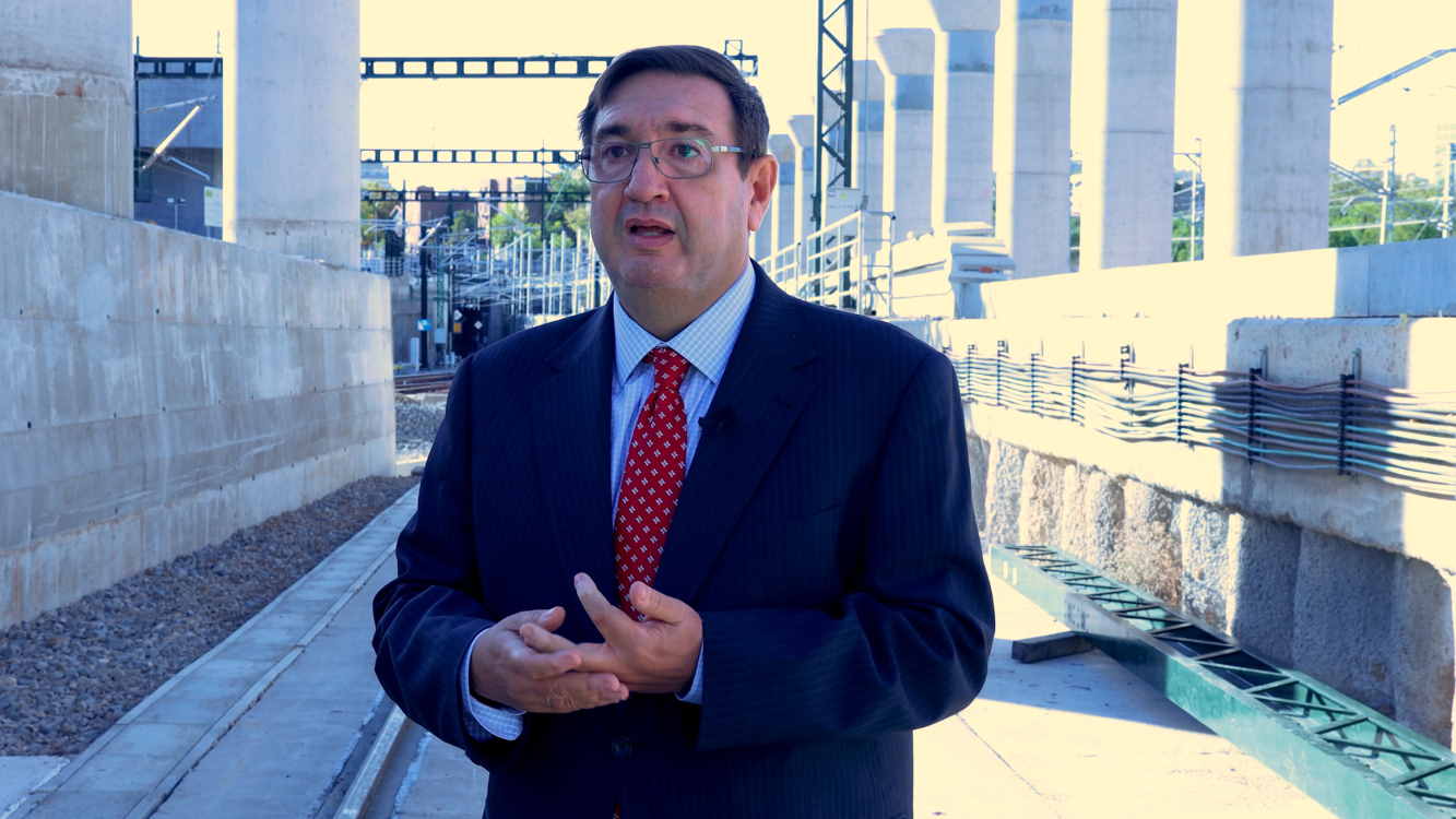 José Estrada, director general de Circulación y Gestión de Capacidad de Adif. Fuente Fernando Coto