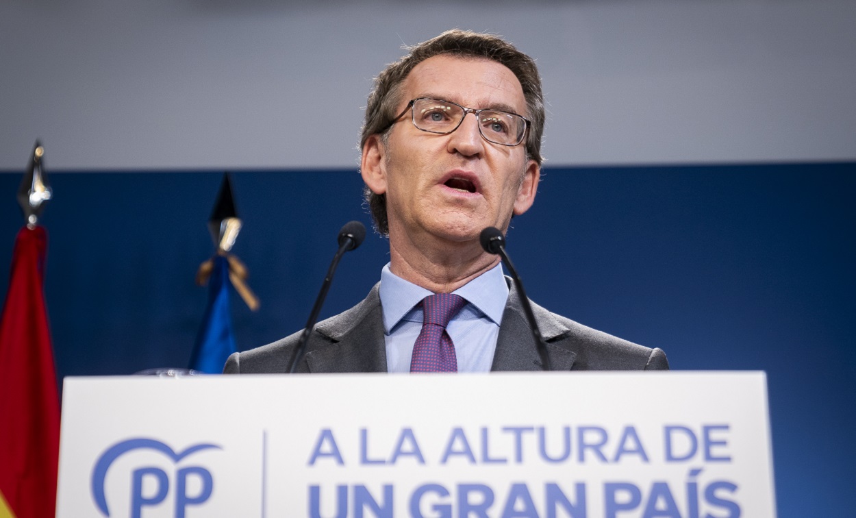 Feijóo carga contra la decisión del Gobierno. EP