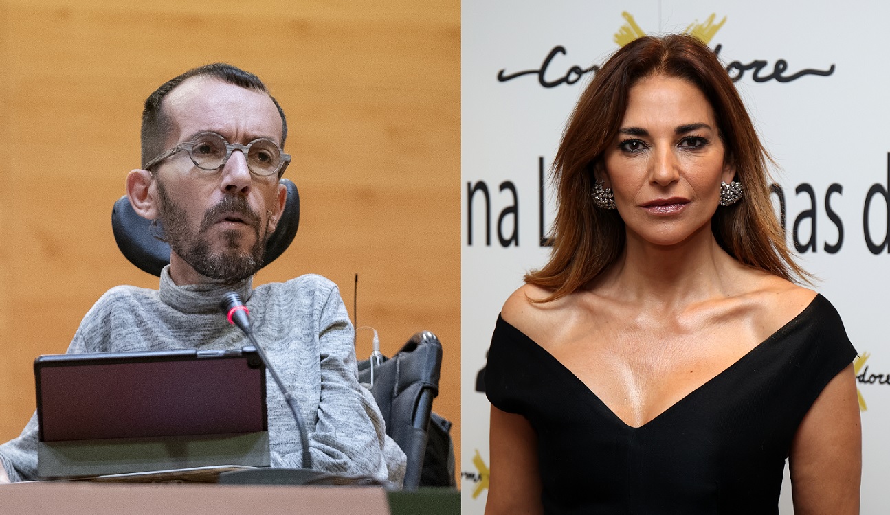 Pablo Echenique y Mariló Montero en imágenes de archivo. EP / Elaboración propia