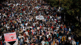 Madrid, contra la gestión de Ayuso. EP