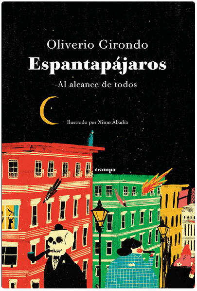 Cubierta 'Espantapájaros',  del poeta argentino Octavio José Oliverio