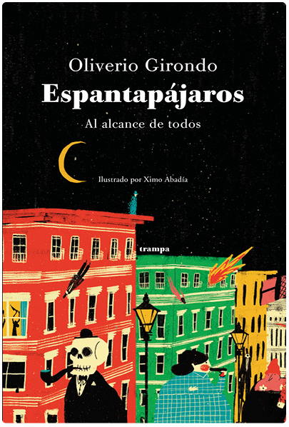 Cubierta 'Espantapájaros',del poeta argentino Octavio José Oliverio