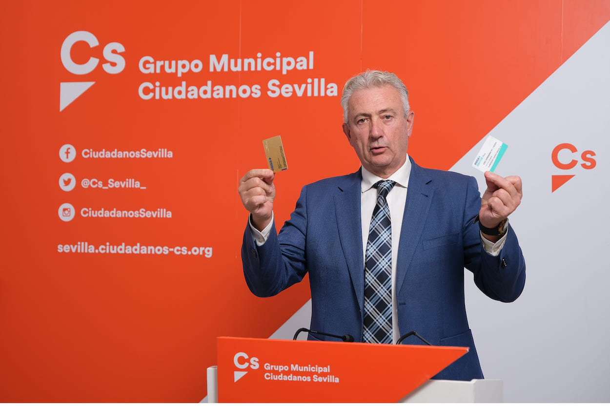 Miguel Ángel Aumesquet, portavoz municipal y candidato de Cs en Sevilla