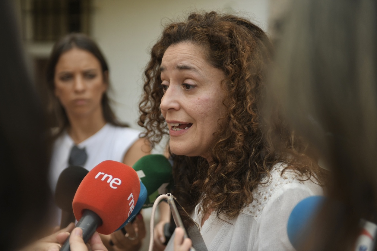Inmaculada Nieto, portavoz del grupo parlamentario Por Andalucía.