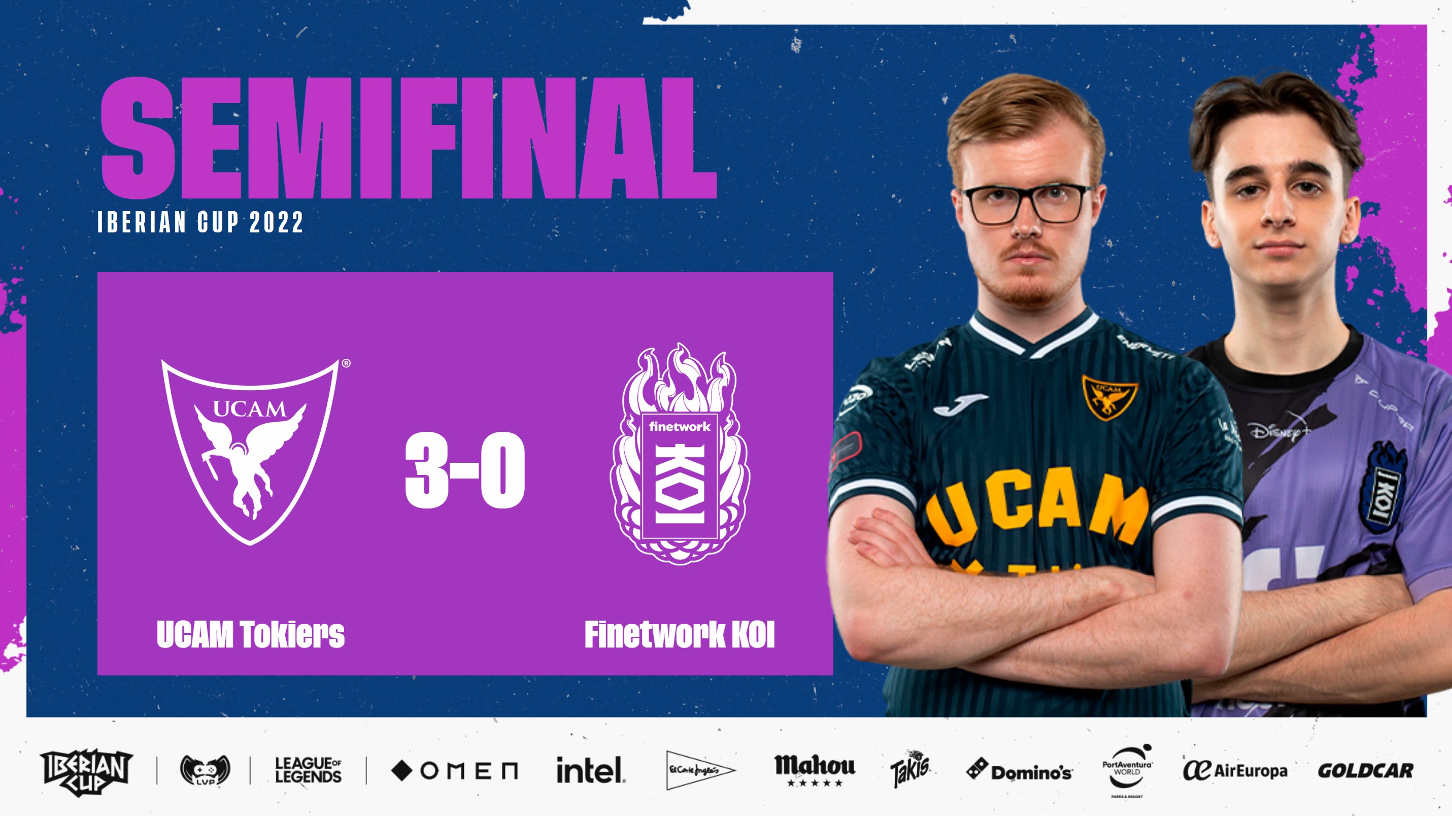 UCAM Tokiers se clasifica para la final de la Iberian Cup