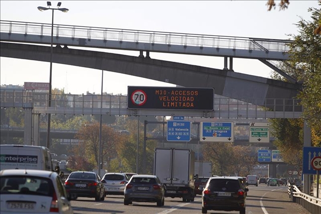 Madrid tramitó 8.000 multas de aparcamiento en el período de prohibición por contaminación