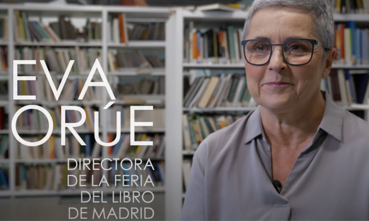 La directora de la Feria del Libro de Madrid, Eva Orúe