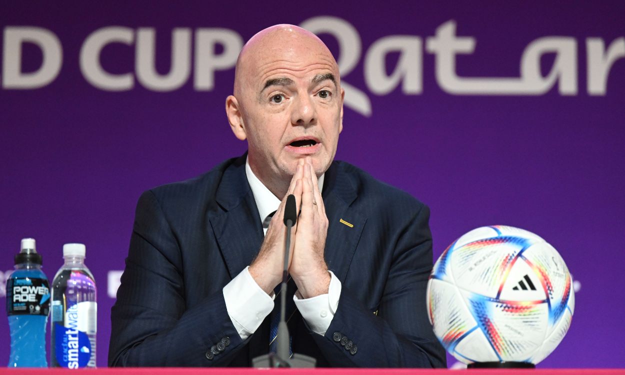 El presidente de la FIFA, Gianni Infantino