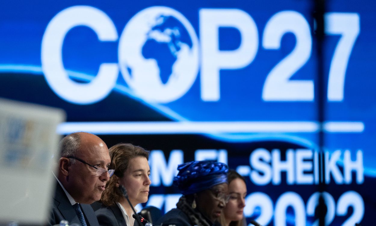 COP 27, Cumbre del Clima de 2022.