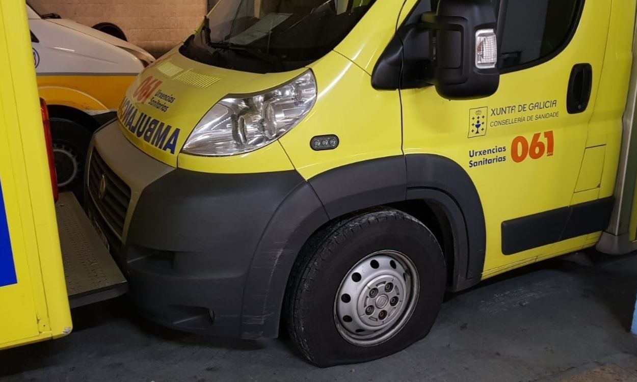 Servicio de ambulancia de Galicia 061. EP.