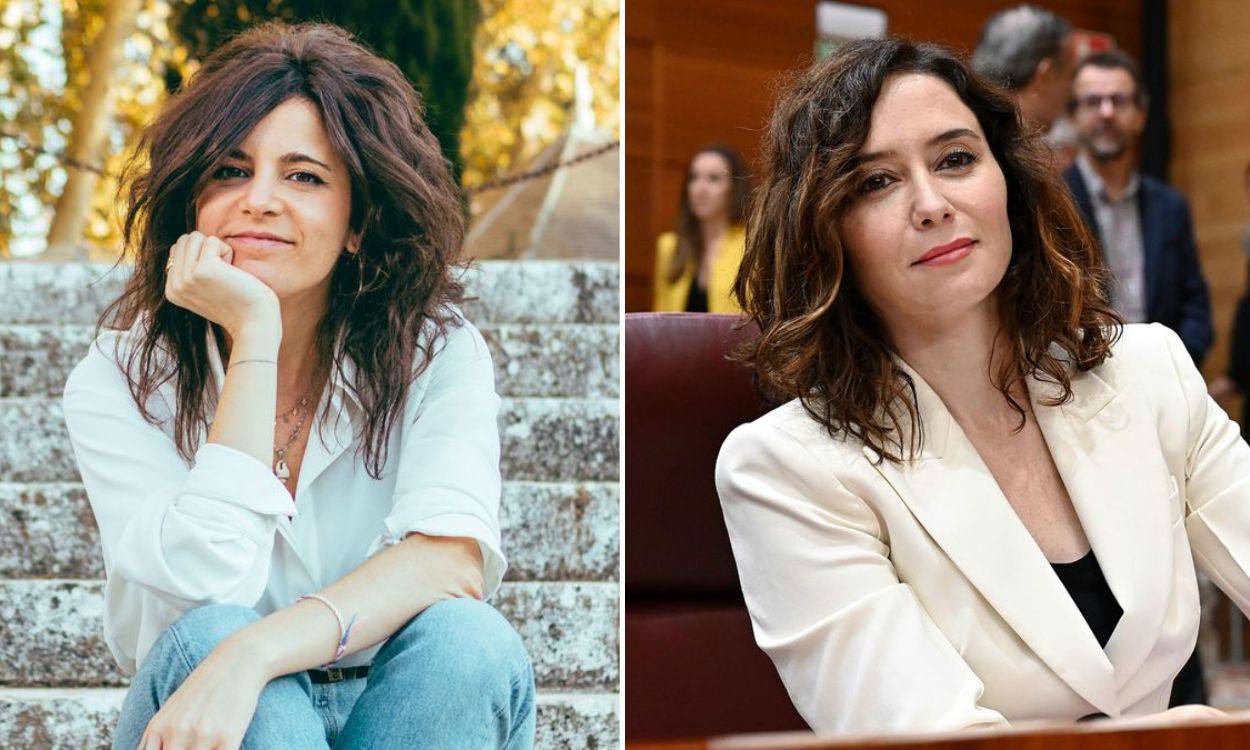 Ana Iris Simón e Isabel Díaz Ayuso.