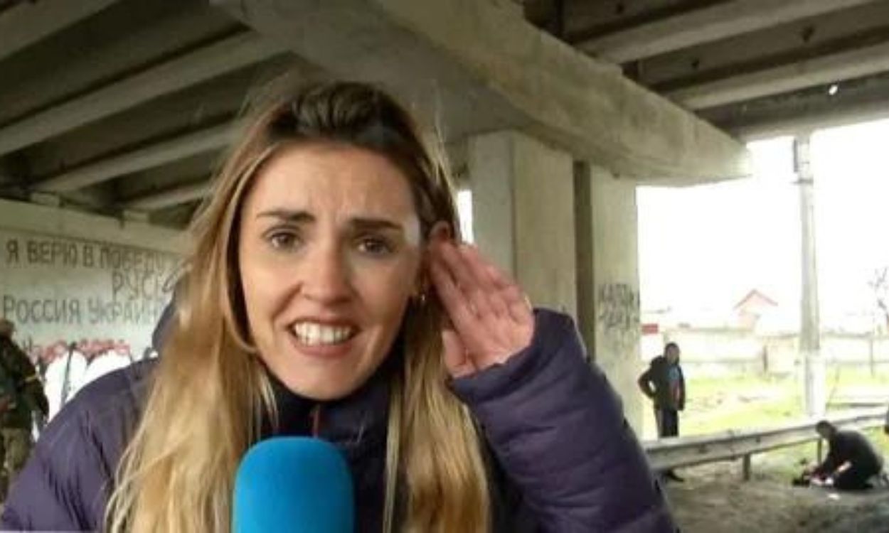 Laura de Chiclana, reportera y corresponsal de Mediaset en la guerra de Ucrania