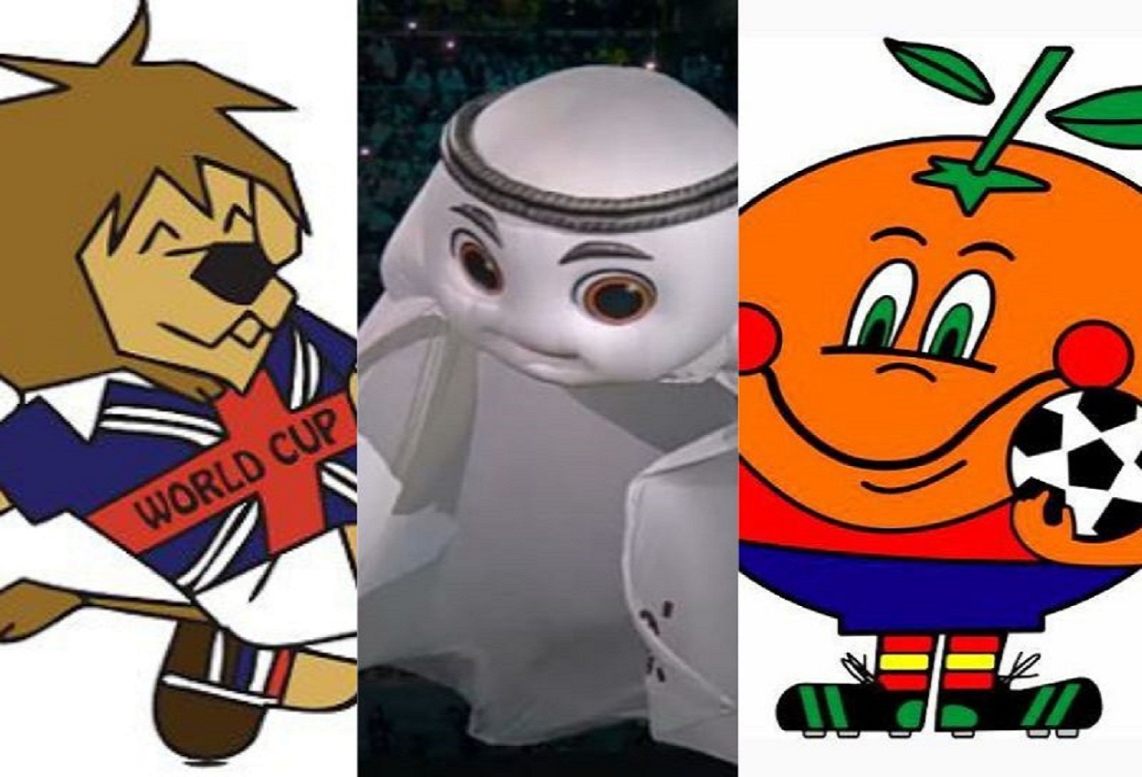 Las mascotas de los mundiales de fútbol