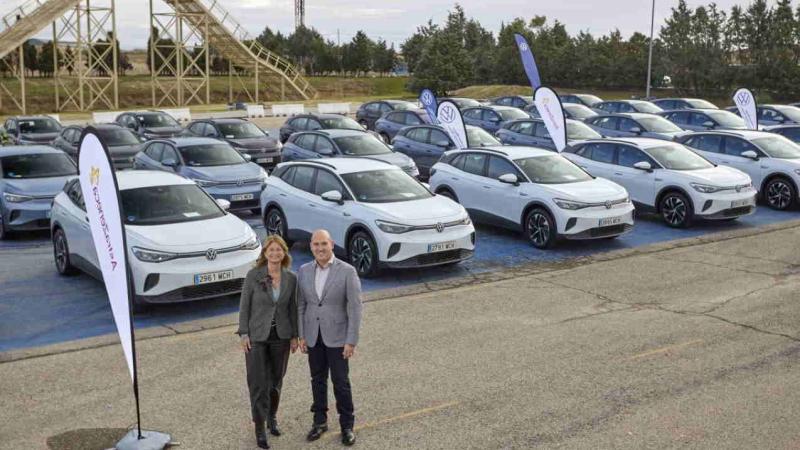 Flota de coches eléctricos de AstraZeneca