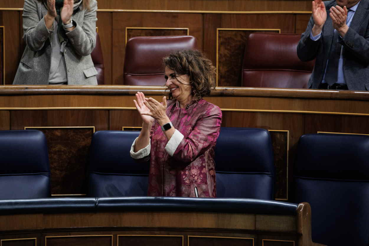 La ministra de Hacienda y Función Pública, María Jesús Montero. EP