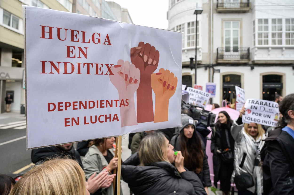 Luelga en Inditex en pleno Black Friday se extiende a las rebajas de enero