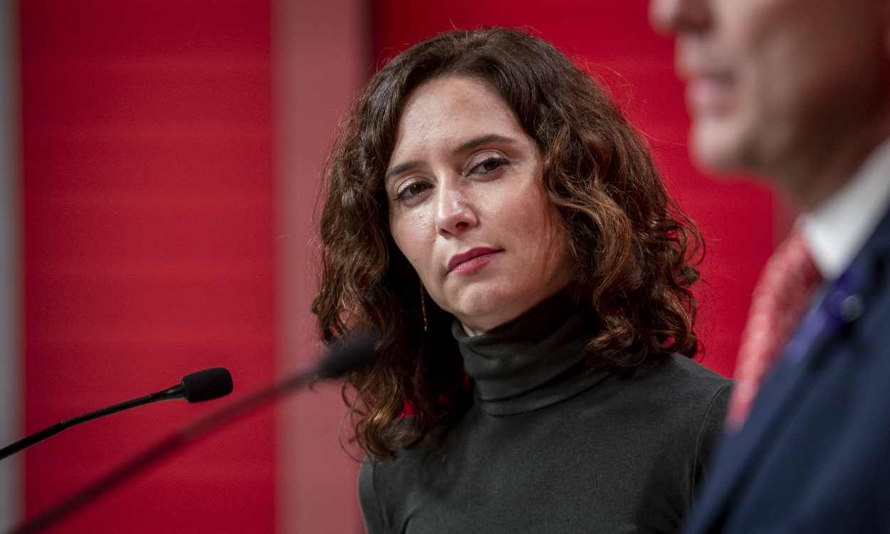 La presidenta de la Comunidad de Madrid, Isabel Díaz Ayuso. EP