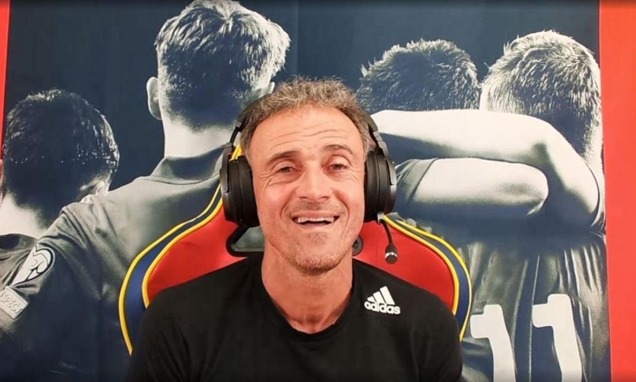 El seleccionador de España, Luis Enrique