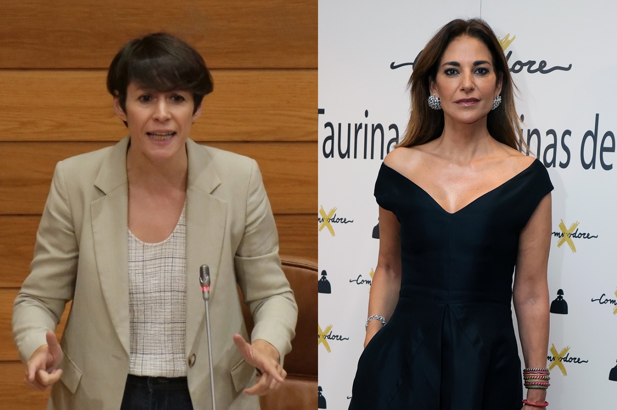 Ana Pontón y Mariló Montero, envueltas en una fuerte discusión. EP