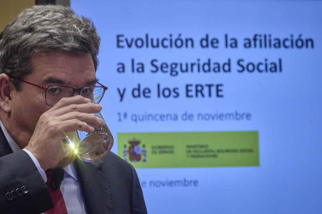 El ministro de Inclusión, Seguridad Social y Migraciones, José Luis Escrivá. EP