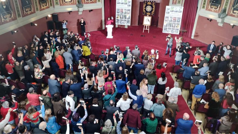 Homenaje a Almudena Grandes en el Ateneo de Madrid. Imagen: Marta Alberca.