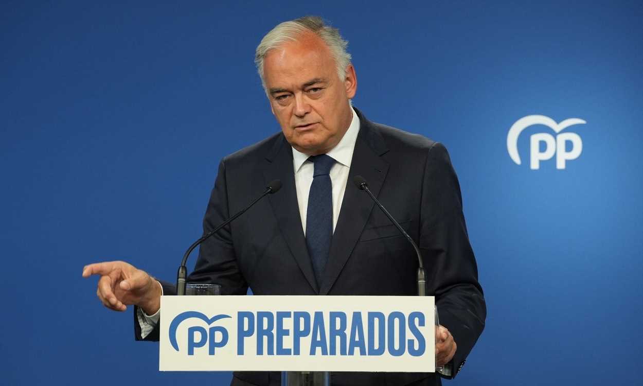 El vicesecretario de Comunicación del PP. Esteban González Pons. EP