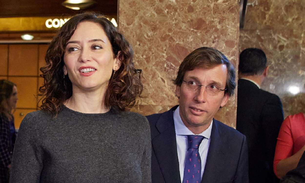 Isabel Díaz Ayuso y José Luis Martínez Almeida. PP