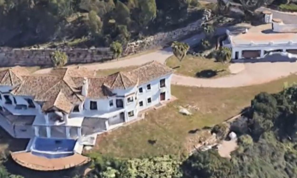 Imagen de satélite de la mansión del hijastro de la alcaldesa de Marbella.