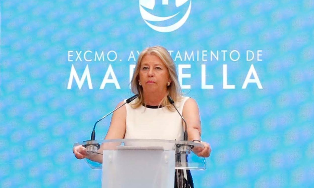 Ángeles Muñoz, alcaldesa de Marbella y ya ex senadora del PP. EP
