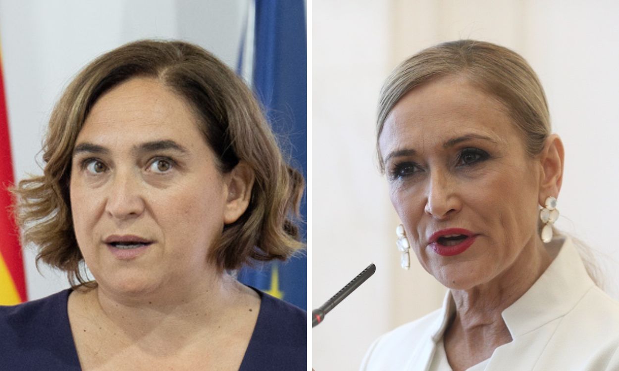 Ada Colau y Cristina Cifuentes