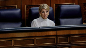 La vicepresidenta segunda y ministra de Trabajo y Economía Social, Yolanda Díaz. EP