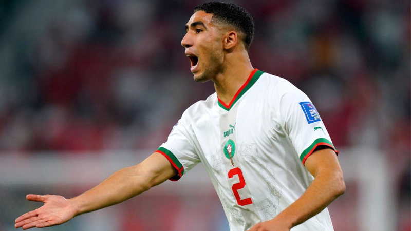 Hakimi, herói do Marrocos, nasceu na Espanha e foi ignorado pelo Real -  Placar - O futebol sem barreiras para você
