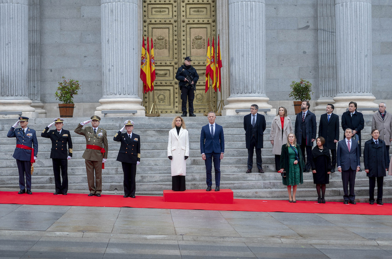 Acto en el Congreso por el día de la Constitución. EP