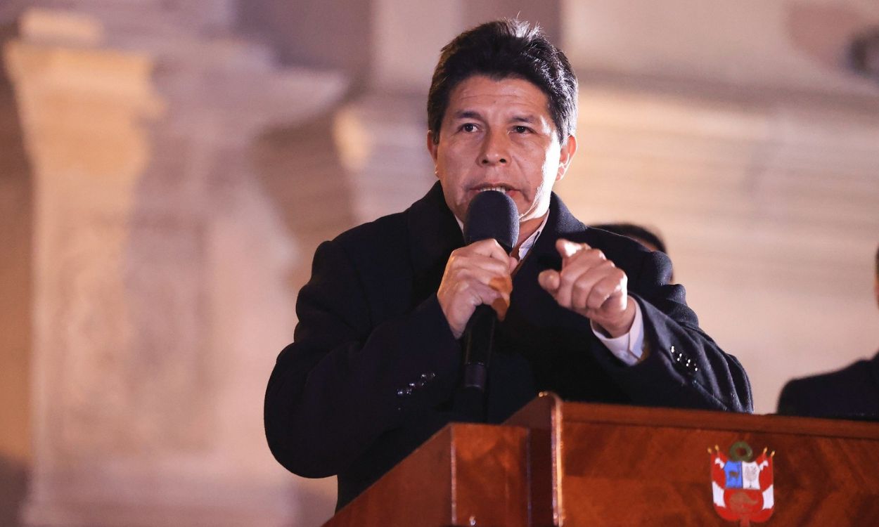 Pedro Castillo, presidente de Perú. EP.