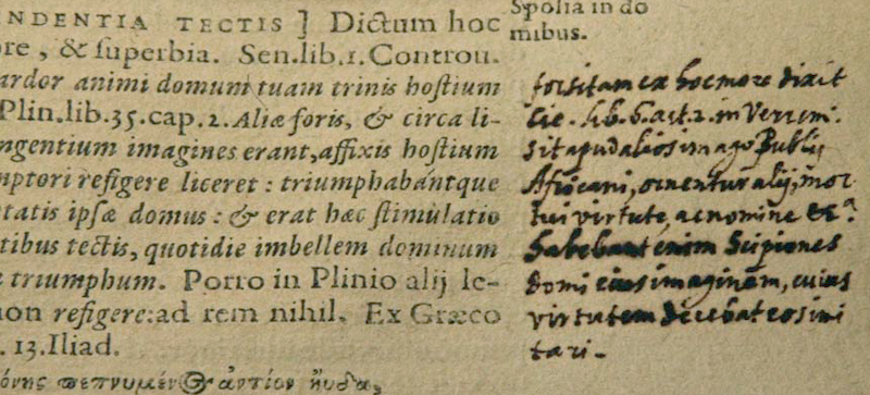 Quevedo es quizá uno de los autores más prolíficos en notas al margen Quevedo es quizá uno de los autores más prolíficos en notas al margen