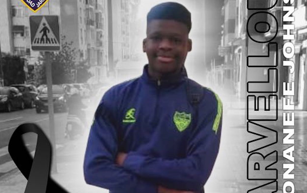 Marvellous Onanefe Johnson, el joven jugador fallecido, en una imagen oficial del club