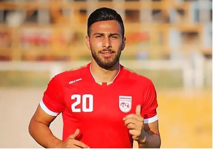Amir Nasr-Azadani, el futbolista iraní condenado a la pena capital. EP