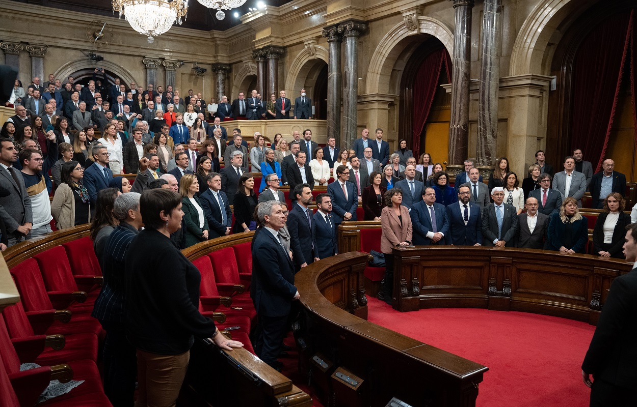 El Parlament de Cataluña en una fotografía de archivo. EP