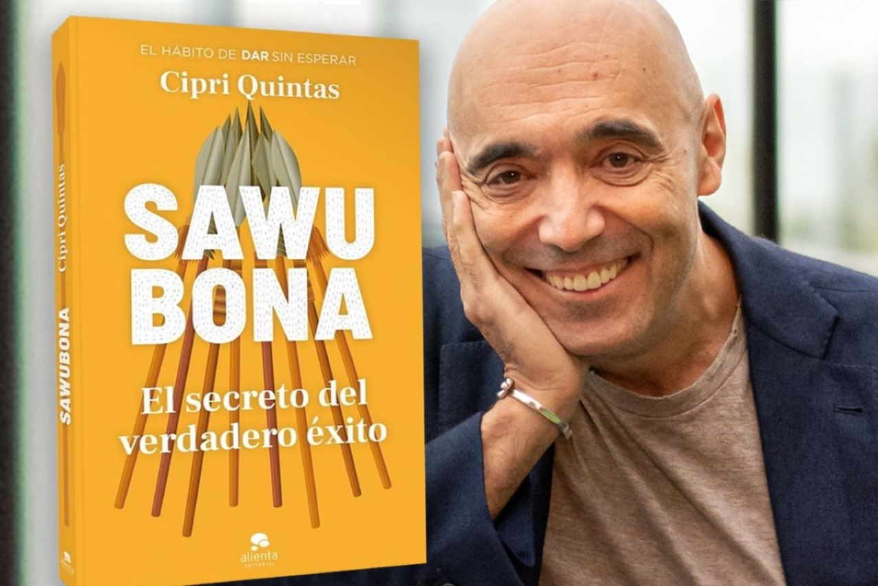Cipri Quintas y su nuevo libro ‘Sawubona. El secreto del verdadero éxito’