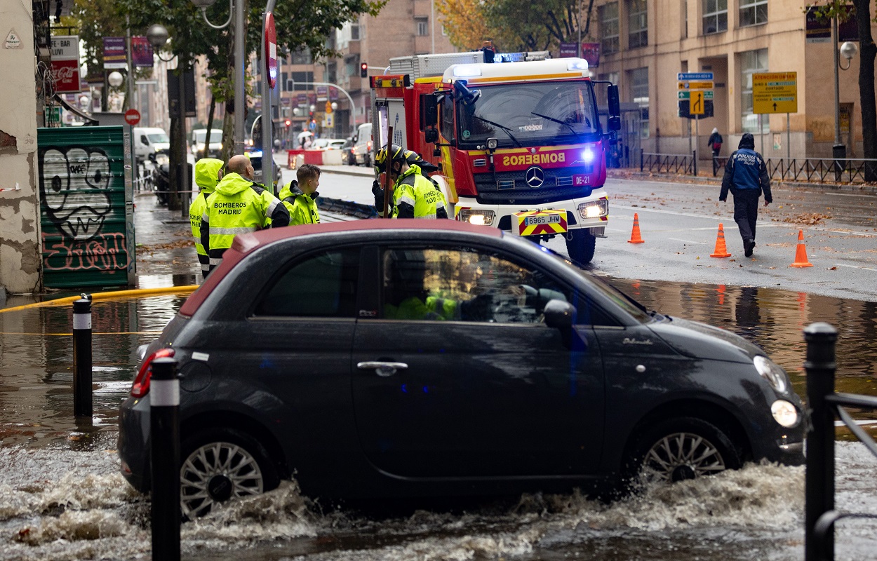 Inundaciones en Madrid. EP